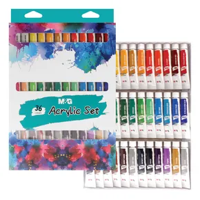 M&G Acrylfarben 12 ml - Set mit 36 ??Stück